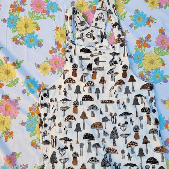 Like international mushroom cotton overalls x - Picture 2 of 5